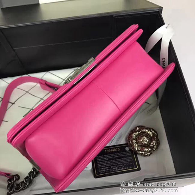 香奈兒CHANEL A67086菱格原版羊皮單肩斜挎鏈條包 DSC2079